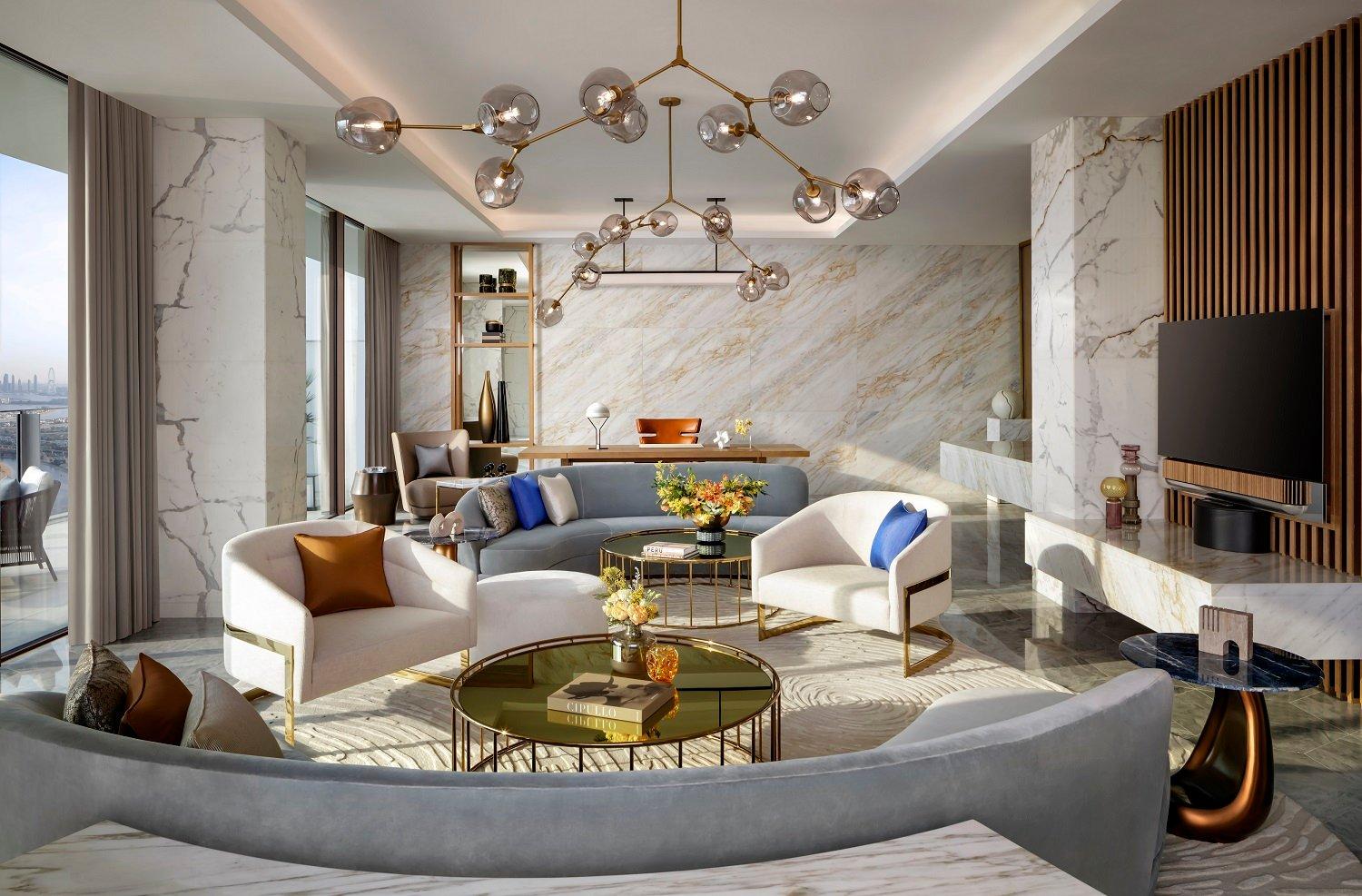 Horizon Penthouse Living Room